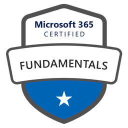 Badge Microsoft 365 Certified: Fundamentals MS-900